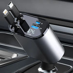 TurboCord - Retractable Fast Car Charger