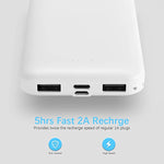 Portable Power Bank - Smart Portable Charger (10,000mAh)