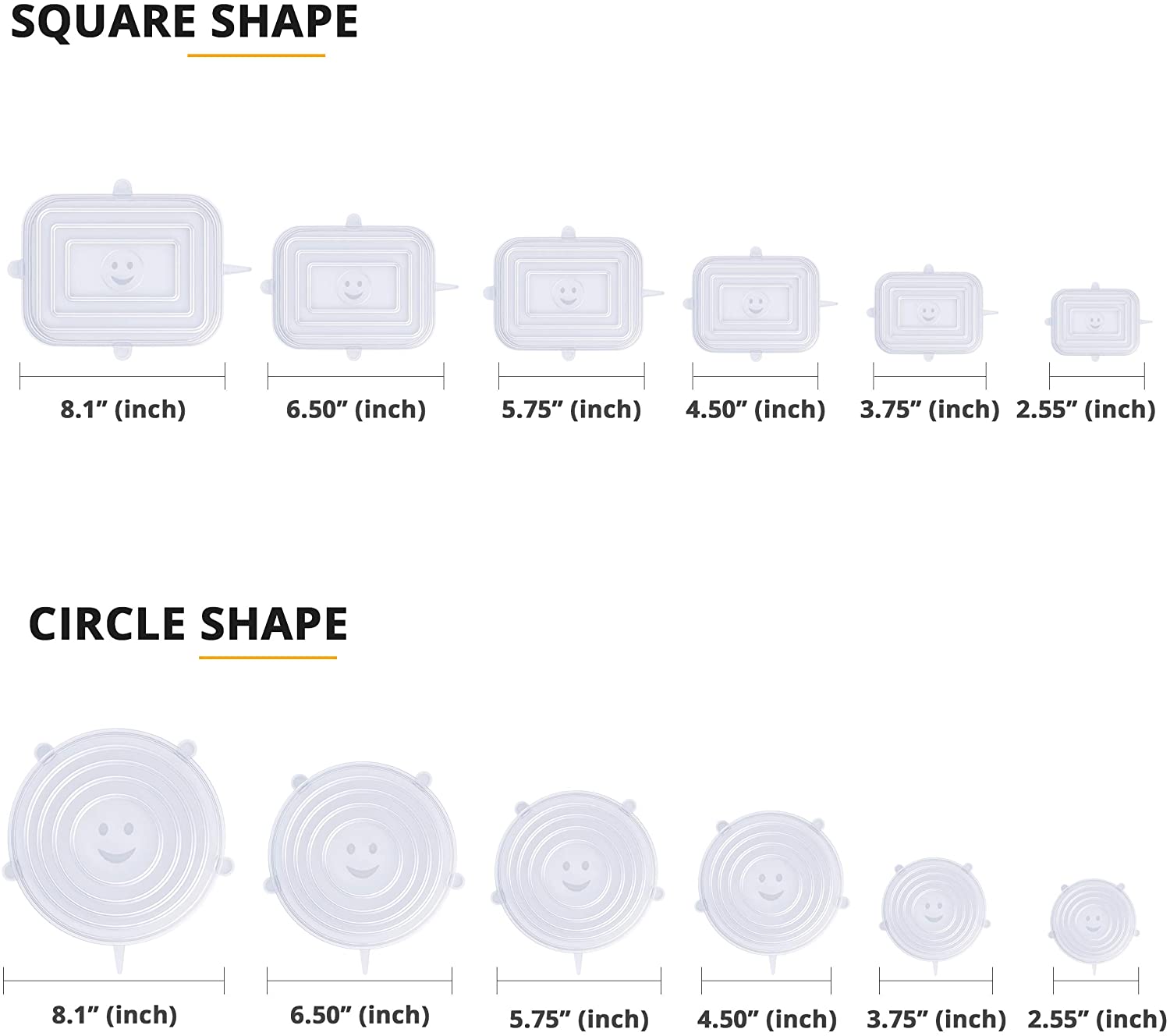 FlexLid - Silicon Stretch Lids (12Pack)