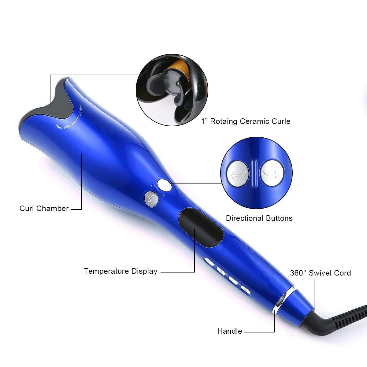 EZCurl - Automatic Rotating Curler