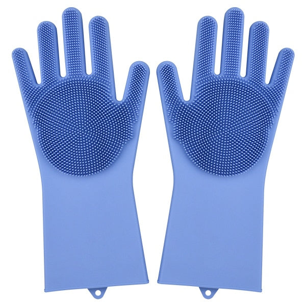 Magic Silicone Dish Washing Gloves