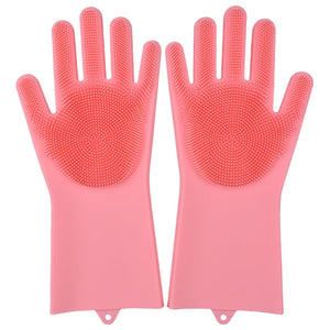 Magic Silicone Dish Washing Gloves